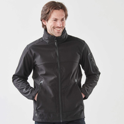 Mens Cruise Softshell Jackets Lifestyle
